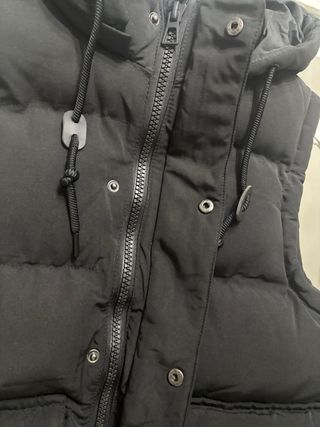 Chaleco SMOG Negro con Capucha