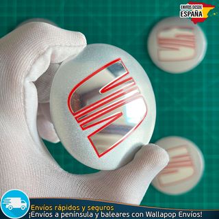 X4 Emblemas Sea 60mm Pegatinas Tapacubos Llantas