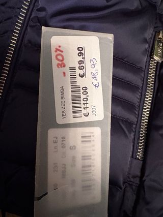 Giubbotto pesante bimba YES ZEE