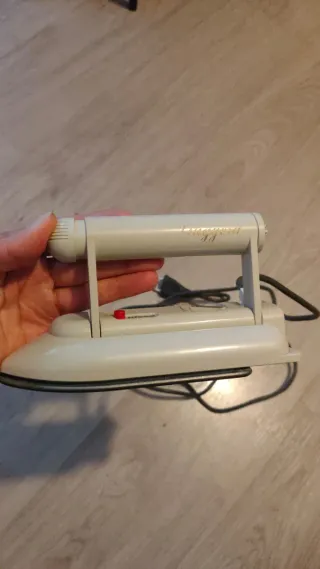 Plancha de viaje vintage