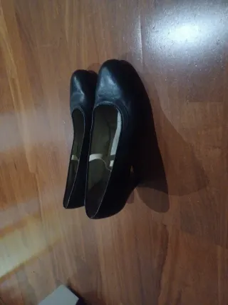 Zapatos de flamenco negros