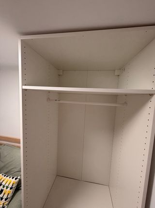 Estructura armario PAX IKEA blanca