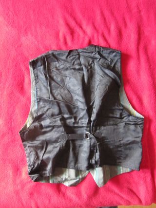 Chaleco a rayas multicolor (Made in India)