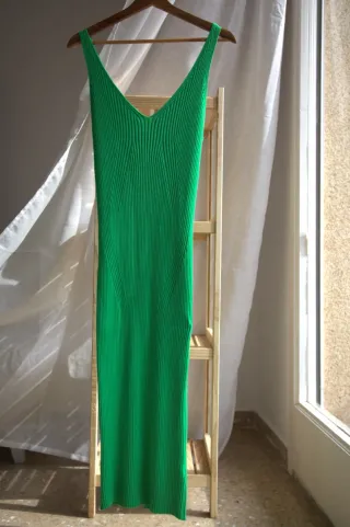 Vestido Verde MIDI sin estrenar