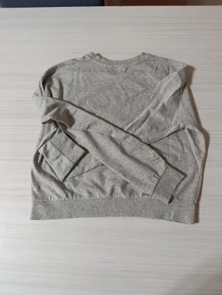 Felpa Terranova Candy grigia