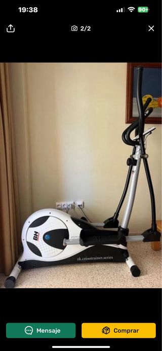 Bicicleta Elíptica BH ZK200