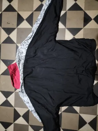 Chaqueta Vintage Negra y Roja