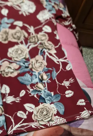 Maglia donna curvy floreale