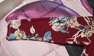 Maglia donna curvy floreale