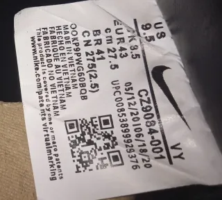 Air Force 1 x Stussy Negro