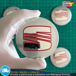 X4 Emblemas Sea 60mm Pegatinas Tapacubos Llantas