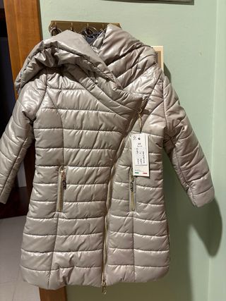 Cappottino bimba 4 anni interno pile nuovo 45