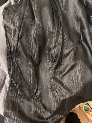 Abrigo lana alpaca negro