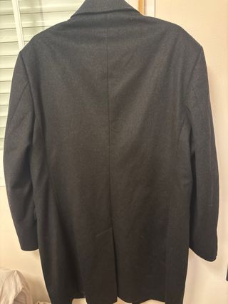 Abrigo lana alpaca negro