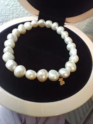 Pulsera Tous Perlas Oro