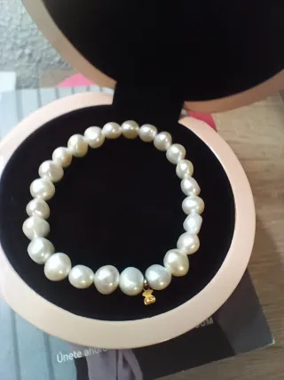 Pulsera Tous Perlas Oro