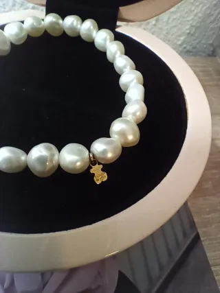 Pulsera Tous Perlas Oro