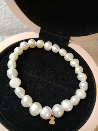 Pulsera Tous Perlas Oro