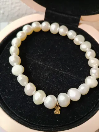 Pulsera Tous Perlas Oro