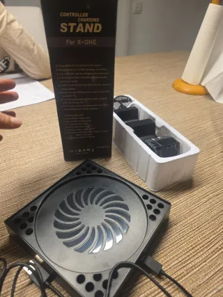 Cargador y ventilador Xbox One