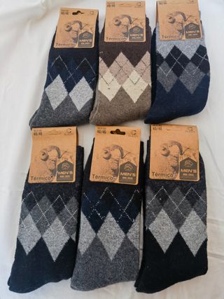 Calcetines Térmicos Lana Hombre Clazzy Talla 40-46
