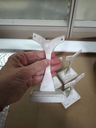 Expositores de pendientes madera