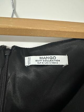 Vestido negro talla M