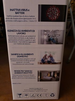 Depuratore D’Aria NUOVO Professionale 7 Livelli Di