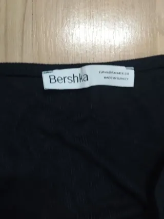 Conjunto Top Negro y Pantalón Vaquero