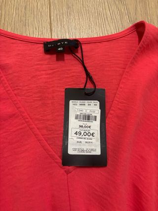 vestido nuevo Di-Bye Rosa talla L