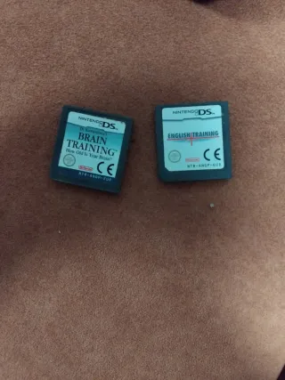 Juegos Nintendo DS: Brain Training y English Train