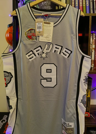 Camiseta Mitchell & Ness Spurs Tony Parker XL