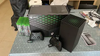 Consola Xbox Series X nera + Giochi