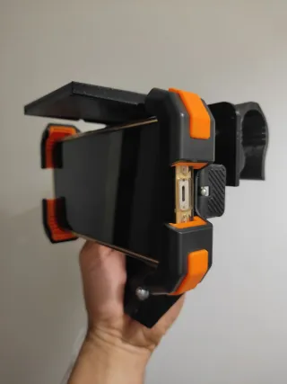 Soporte smartphone y Racebox Kart