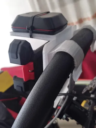 Soporte smartphone y Racebox Kart