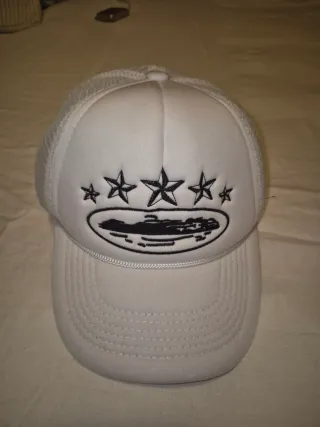 Gorra Corteiz Poliester Blanca