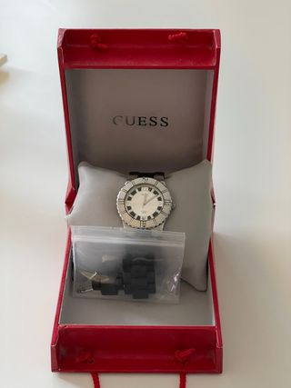 Reloj Guess Mujer Negro/Plata