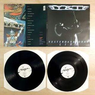 Vinilo Y&T Yesterday & Today Live