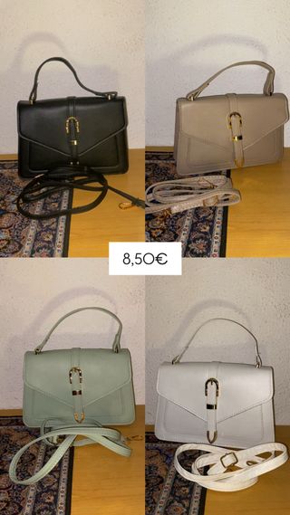 Bolso de mano con correa