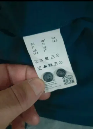 Camisa Boss Manga Larga Talla S Negra