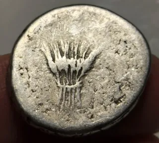 Moneda Romana Tridracma Trajano Arabia Bostra