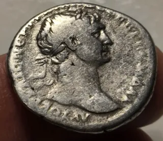 Moneda Romana Tridracma Trajano Arabia Bostra