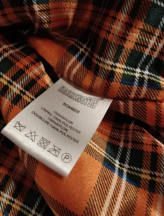 Chaqueta Harrington Negra