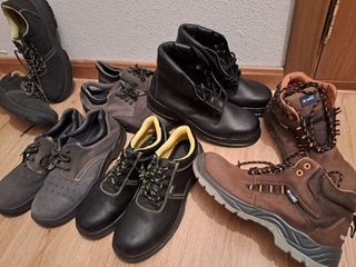 Botas y zapatos ACERO seguridad NUEVOS 43,44,45