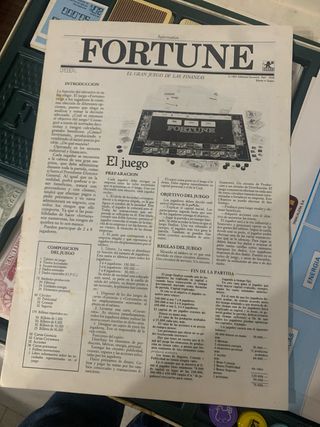 Juego de mesa FORTUNE Borras