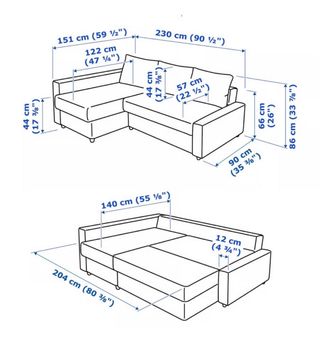 Sofá Cama Ikea Friheten Gris