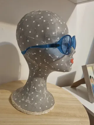 Gafas de sol retro 70s azules