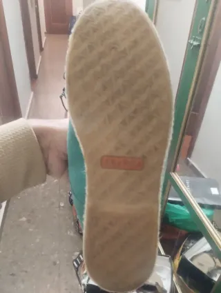 Zapatillas deportivas verde azulado