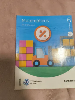 MATEMATICAS MOCHILA LIGERA 6 PRIMARIA CONSTRUYE...