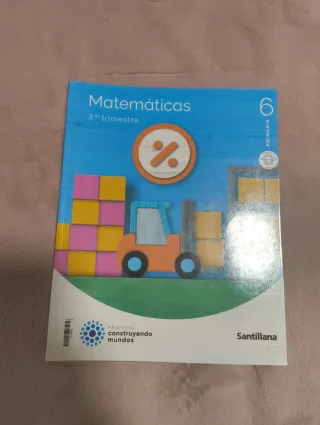 MATEMATICAS MOCHILA LIGERA 6 PRIMARIA CONSTRUYE...